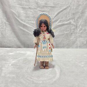Vintage Carlson Dolls Sacajawea Native American Heritage Doll 8 Inch Handmade US